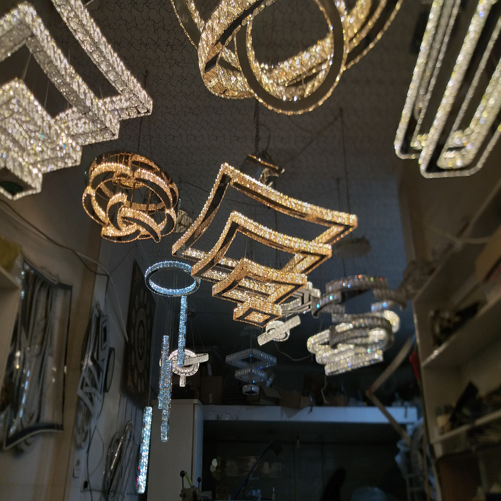 آویز چهار طبقه مربعی قوسدار مدل «آرک»